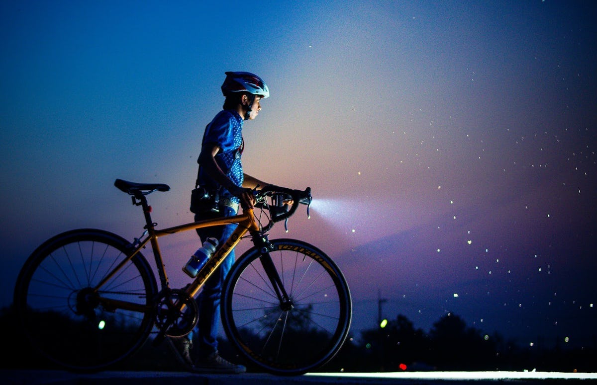 Cycling at Night - Light Up Your Bike